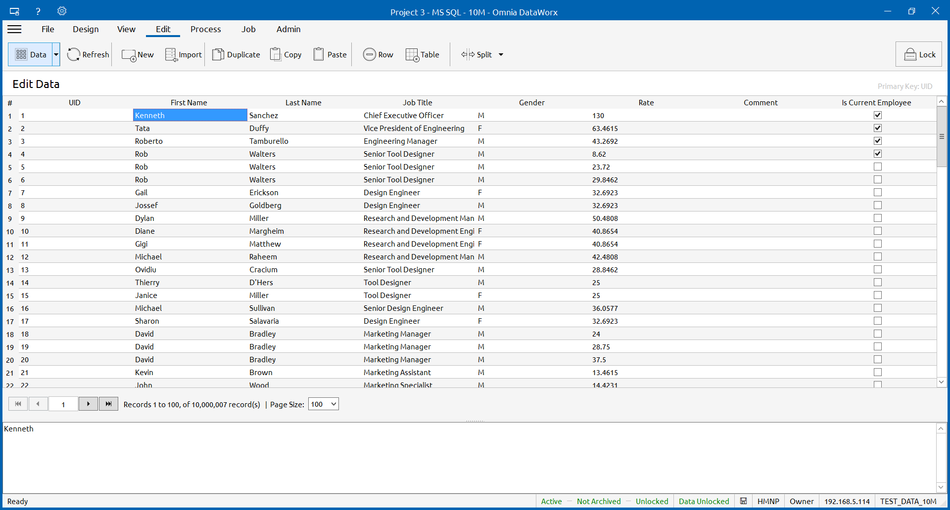 DataWorx - Omnia Software